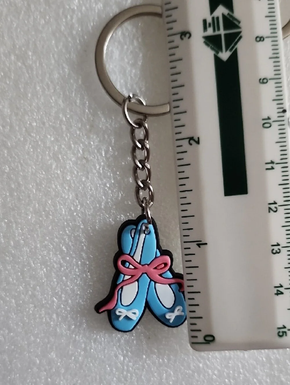 Kids Ballet Keychain Set - Blue Slippers & Pink Star Dancer